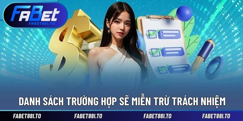 Miễn Trừ Trách Nhiệm - Từng Trường Hợp Được Quy Định Cần Tránh - yavin.lol