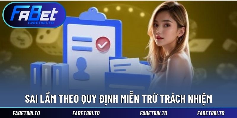 Miễn Trừ Trách Nhiệm - Từng Trường Hợp Được Quy Định Cần Tránh - yavin.lol