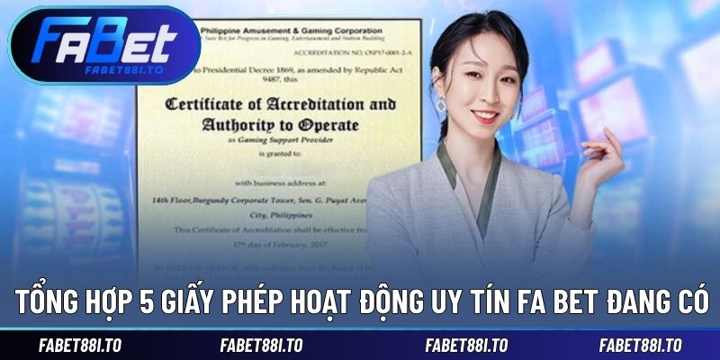 Giấy Phép Hoạt Động - Đảm Bảo An Toàn, Môi Trường Minh Bạch - yavin.lol